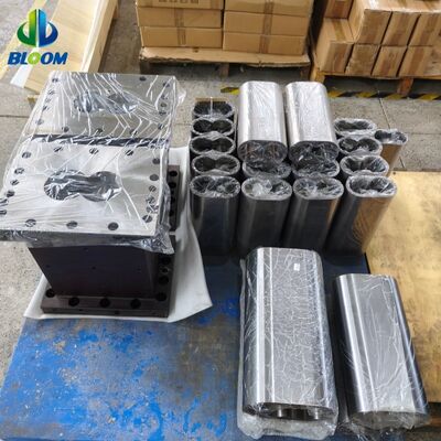 جودة  High-Performance Twin Screw Barrel Liner with HRC≥57 Hardness and Nickel Alloy liner for 600℃ Temperature Resistance مصنع