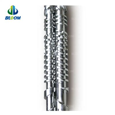 جودة  Wear Resistant and Corrosion Resistant Screw Shafts with 350℃ Temperature Resistance for Twin Screw Extruders مصنع