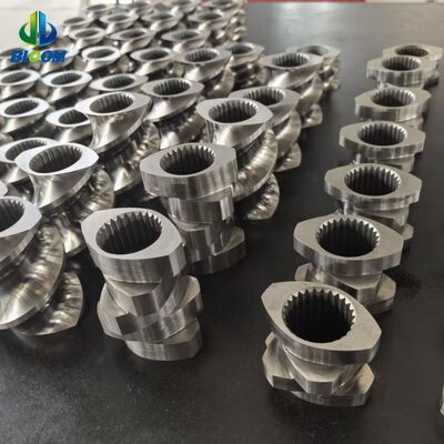 جودة  HRC 58-62 CNC Precision Machining Twin Screw Extruder Elements with Wear and Corrosion Resistance for Plastic Processing مصنع