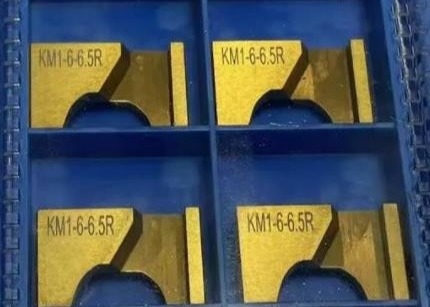 KM1-6-6.5r كتر بليد جانب واحد هوائي طرف تسريحة مواد HSS