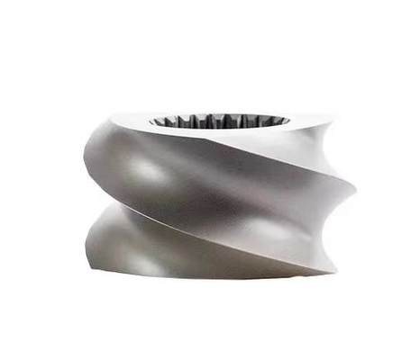 65mm مخروط مزدوج الطارد التوأم عنصر المسمار لآلة الطارد PVC