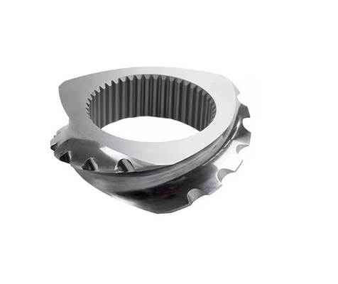 65mm مخروط مزدوج الطارد التوأم عنصر المسمار لآلة الطارد PVC