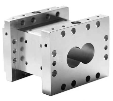 65mm مخروط مزدوج الطارد التوأم عنصر المسمار لآلة الطارد PVC