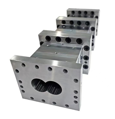 65mm مخروط مزدوج الطارد التوأم عنصر المسمار لآلة الطارد PVC