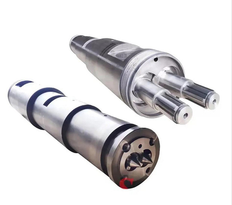 51/105 65/132 80/156 PVC مخروطي مزدوج برغي مزدوج لطارد البلاستيك