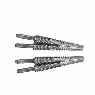 38CrMoAlA Nitrided 51/105 65/132 80/156 برميل برغي مزدوج لطارد البلاستيك