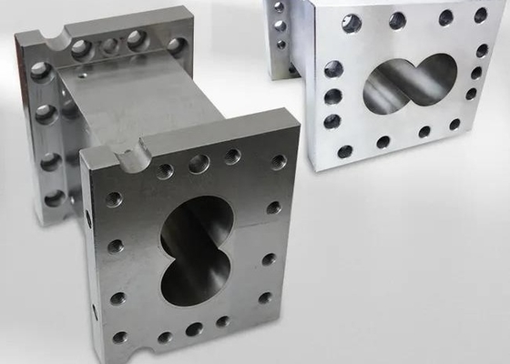 برغي ثنائي المعدن متشابك بالكامل وقطع غيار طارد Hdpe