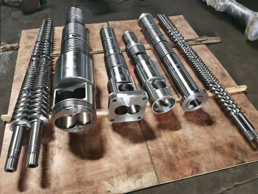 38CrMoAlA Sacm645 البلاستيك برغي الطارد برميل لآلة نفخ الفيلم