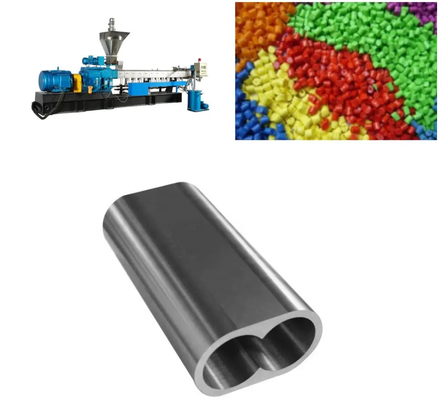 بطانة سبائك الفولاذ المقاوم للصدأ ني لخط إنتاج الطارد PVC PP PE