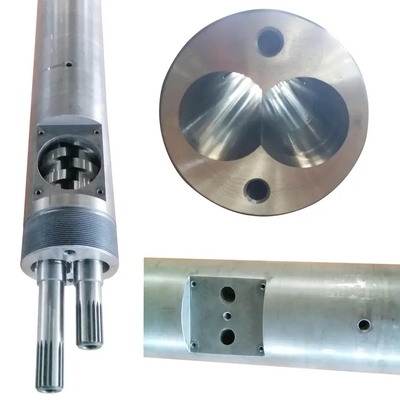برميل برغي مزدوج PVC متوازي Mikrosan MCV55 MCV67 MCV68 MCV110 MCV135