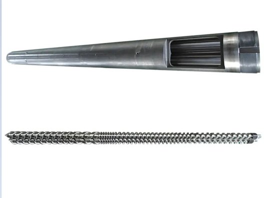 برميل برغي مزدوج PVC متوازي Mikrosan MCV55 MCV67 MCV68 MCV110 MCV135