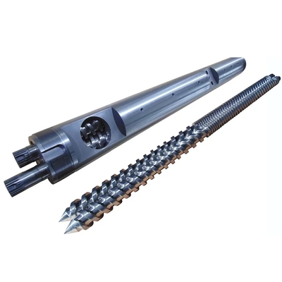 برميل برغي مزدوج PVC متوازي Mikrosan MCV55 MCV67 MCV68 MCV110 MCV135