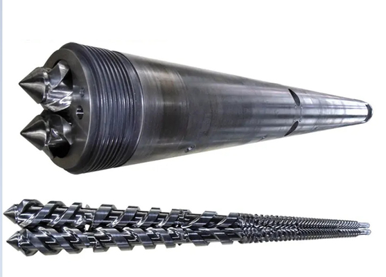 برميل برغي مزدوج PVC متوازي Mikrosan MCV55 MCV67 MCV68 MCV110 MCV135