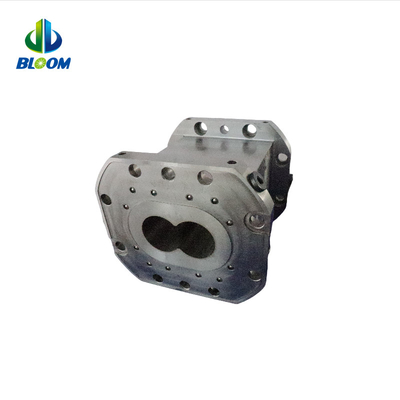 W6Mo5Cr4V2 برميل محفز بلاستيكي لبرميل محفز مزدوج المسمار LDPE/HDPE/PP برميل محفز منفخ برميل محفز ثنائي المعادن