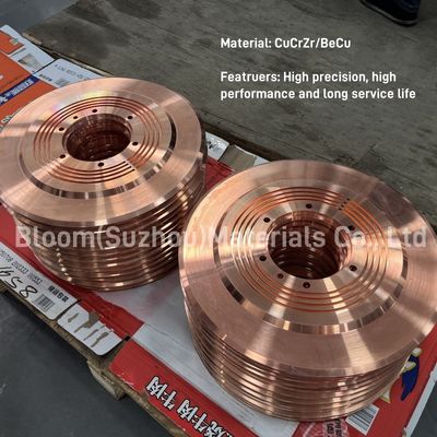 عجلة لحام خيط سبائك CuCrZr لحام المقاومة