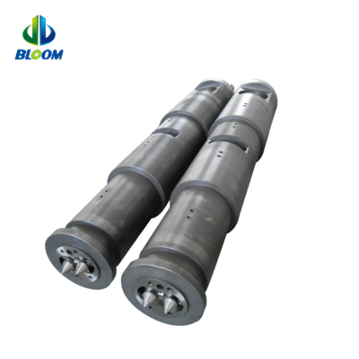 برميل لولبي مزدوج مخروطي ثنائي المعدن عالي الدقة لبثق البلاستيك والمطاط