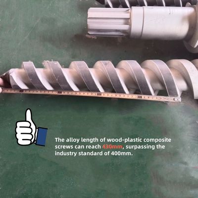 برميل لولبي مزدوج مخروطي عالي الدقة 38CrMoAlA للضغط التدريجي في بثق البلاستيك والمطاط