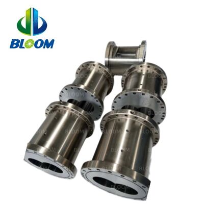 برميل طارد لولبي مزدوج ثنائي المعدن HIP مع صلابة 58-62 HRC ومادة PM-HIP WR14 معتمد ISO9001