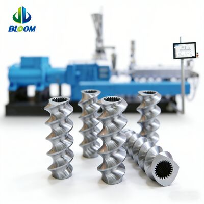 أجزاء محطم المسمار المزدوج المقاومة للاستنزاف والتهاب مع مواصفات مخصصة وقدرة عزم دوران عالية