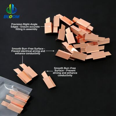 مكونات اتصال BeCu قابلة للتخصيص لجهاز التبريد وضاغط الهواء