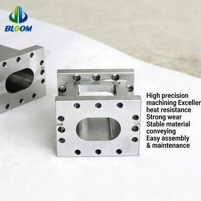 مسامير وبراميل محفز ثنائي المعدني من سبائك النيكل مع مقاومة للارتداء وتحمل درجات الحرارة العالية للمحفز البلاستيكي PP PET PVC ABS