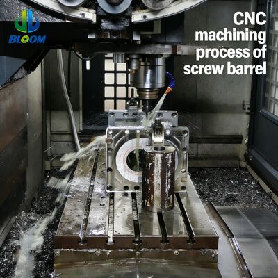 مسامير وبراميل محفز ثنائي المعدني من سبائك النيكل مع مقاومة للارتداء وتحمل درجات الحرارة العالية للمحفز البلاستيكي PP PET PVC ABS