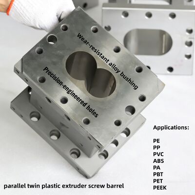 برميل مسدس مزدوج من سبائك النيكل المخصص مع مقاومة الارتداء وتصميم وحدات للطفرة عالية العزم