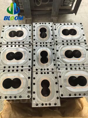 ZSE87 برميل مزدوج المسمار مع HIP قوة ثنائية المعادن مواد WR14 لارتفاع مقاومة القطع وقسوة 58-62HRC