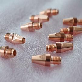 تنطبق على Binzel / Trafimet / Miller / Kemppi / OTC / Fronius / ESAB / Lincoin / Panasonic Brand CuCrZr Contact Tip M6 / M8