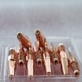 تنطبق على Binzel / Trafimet / Miller / Kemppi / OTC / Fronius / ESAB / Lincoin / Panasonic Brand CuCrZr Contact Tip M6 / M8