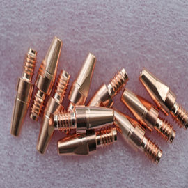 تنطبق على Binzel / Trafimet / Miller / Kemppi / OTC / Fronius / ESAB / Lincoin / Panasonic Brand CuCrZr Contact Tip M6 / M8
