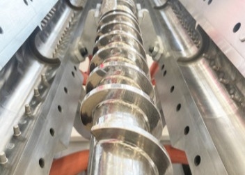 قطع غيار ميني W6Mo5Cr4V2 بطانات برغي مزدوج الطارد