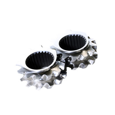 سلسلة ZSK W6Mo5Cr4V2 عناصر المسمار التوأم للجهاز المزدوج المتداول مع قطر من 20 إلى 200 مم